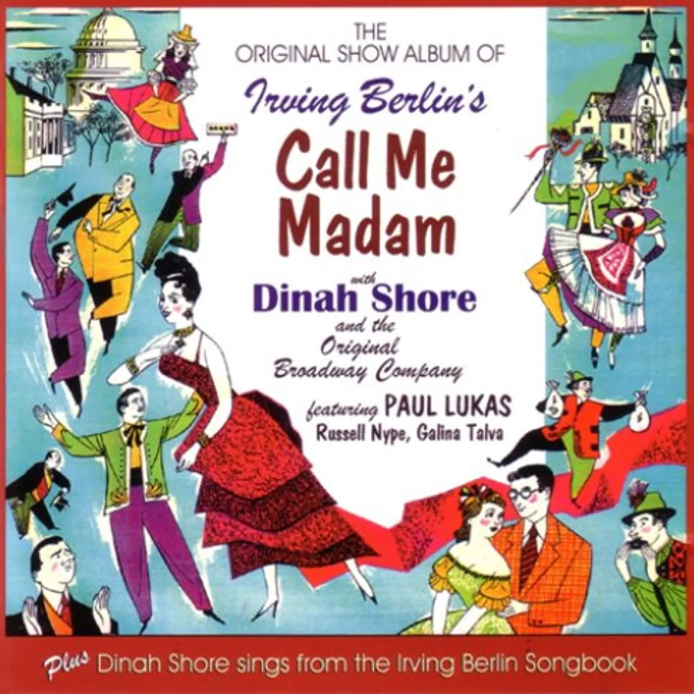 Dinah Shore CALL ME MADAM CD