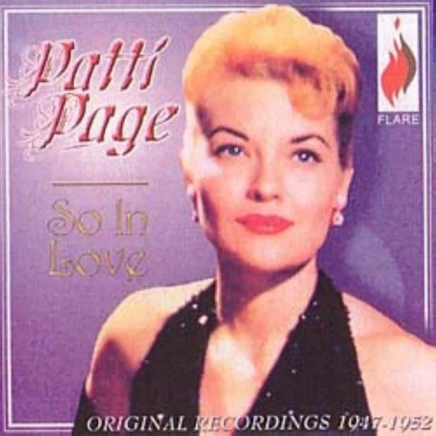 Patti Page SO IN LOVE CD