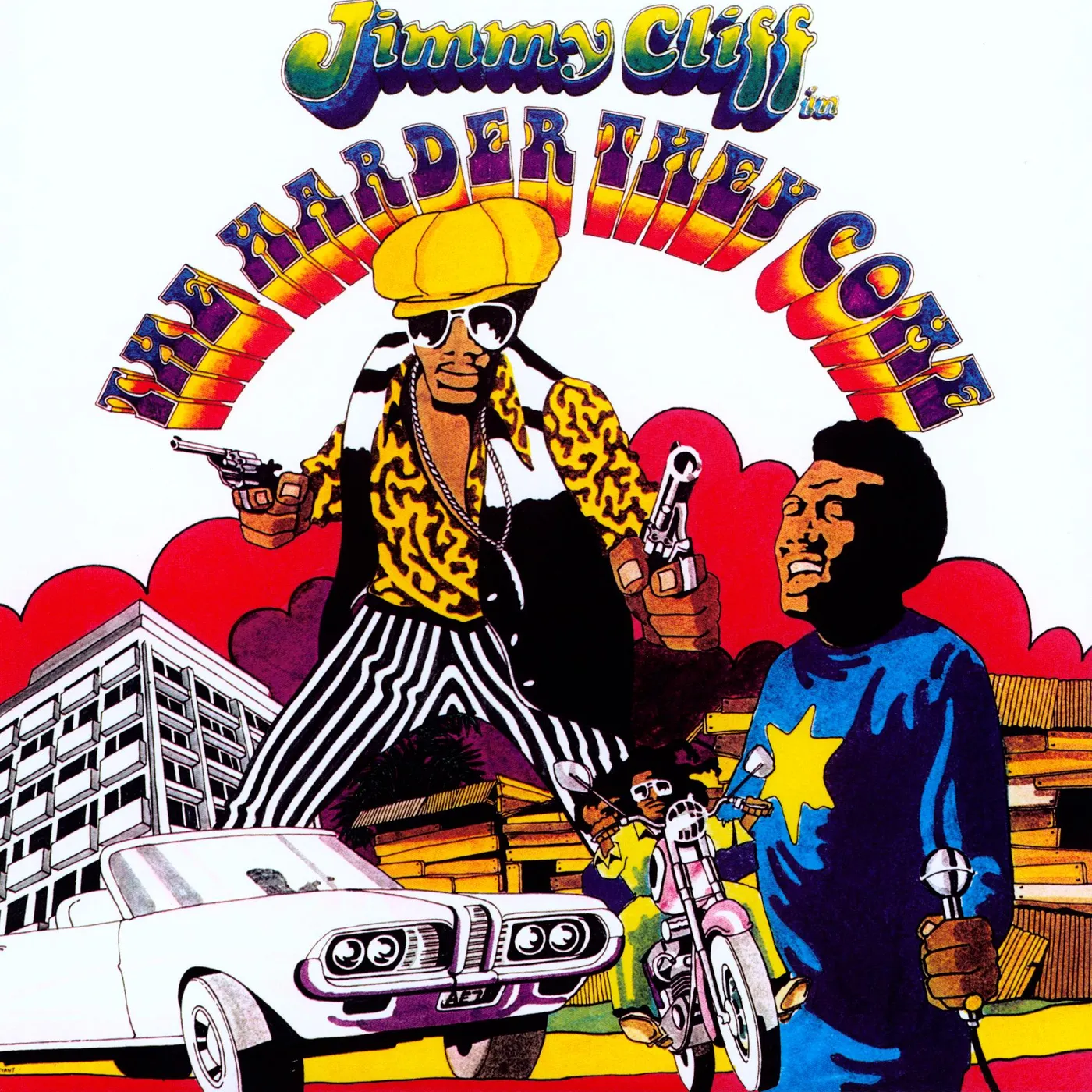 Jimmy Cliff HARDER THEY COME Vinyl Record - UK Release