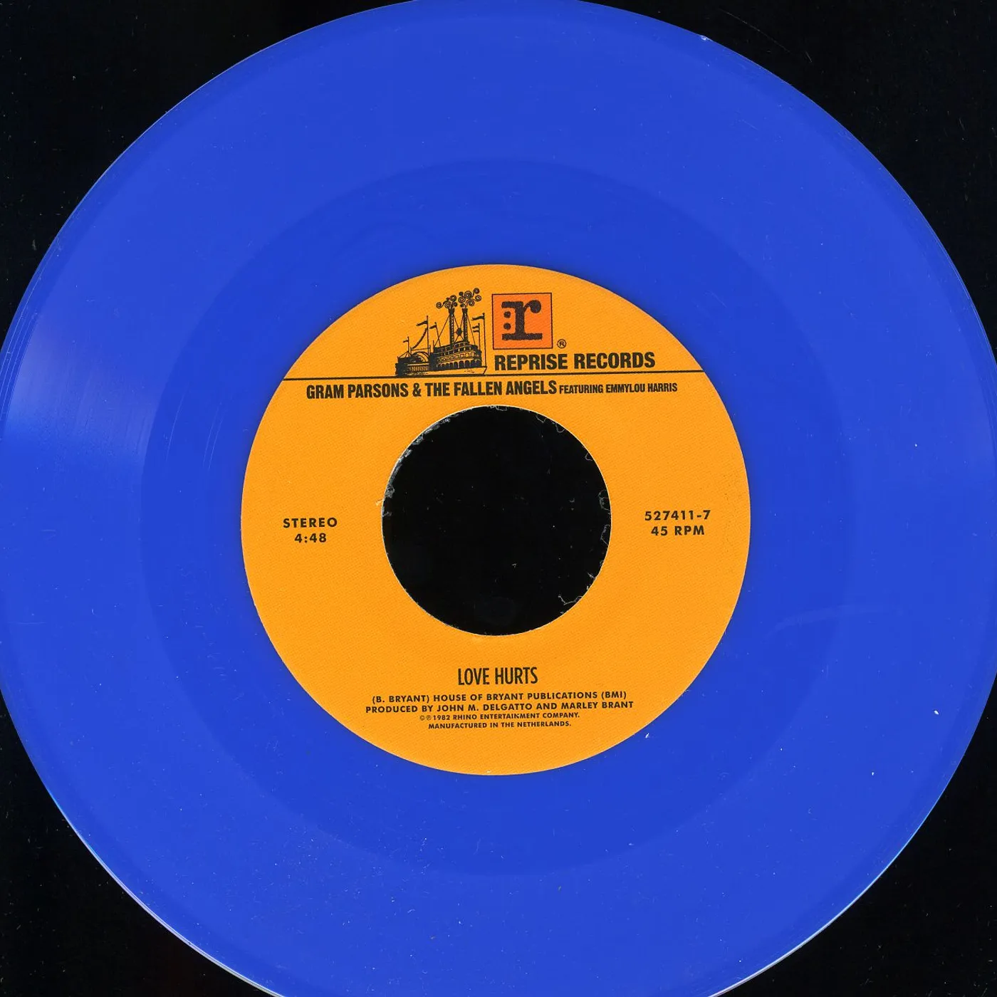JENNY & JOHNNY/GRAM PARSONS & THE FALLEN ANGELS FE LOVE HURTS (LIGHT BLUE VINYL) (GER) Vinyl Record