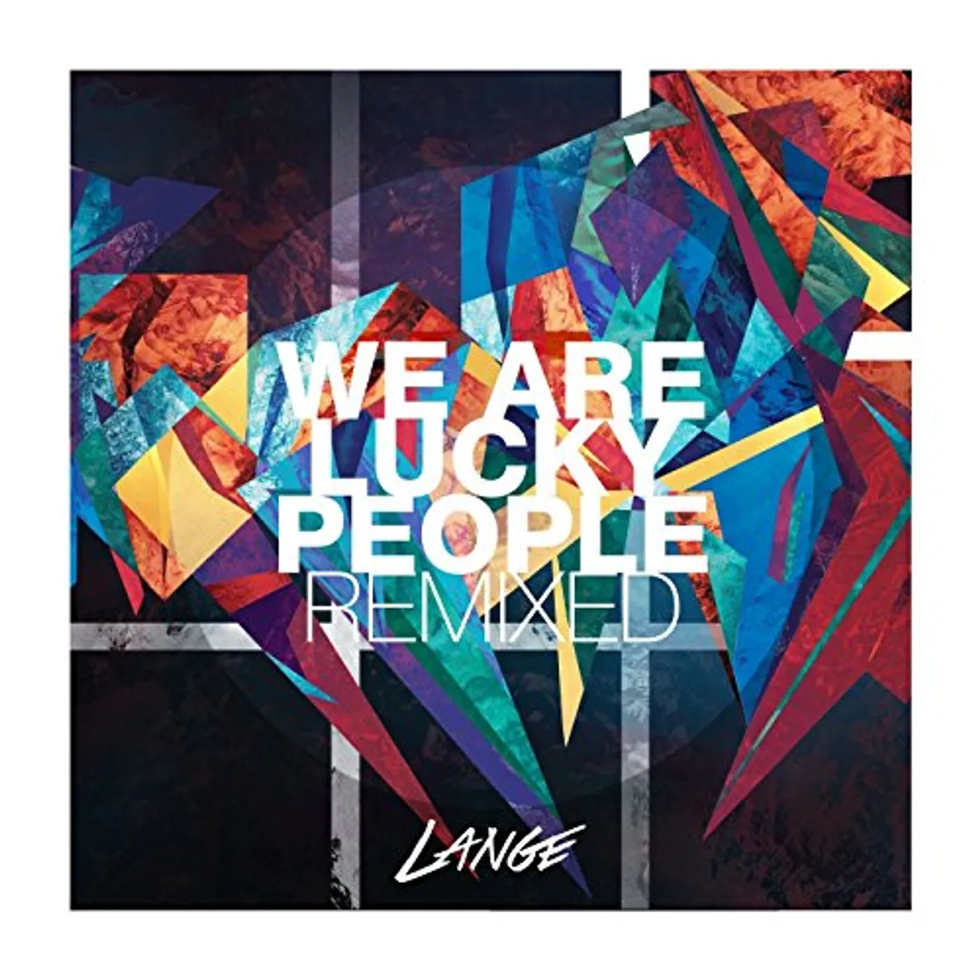 Lange WE ARE LUCKY PEOPLE REMIXED CD