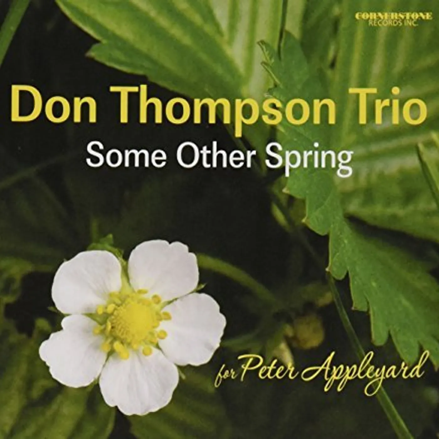 Don Thompson SOME OTHER SPRING CD