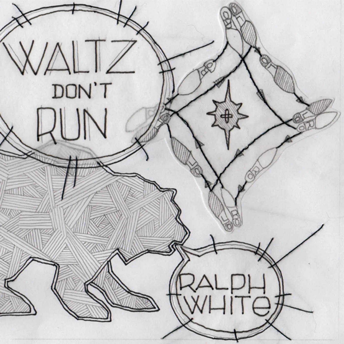 Ralph White WALTZ DONT RUN Vinyl Record