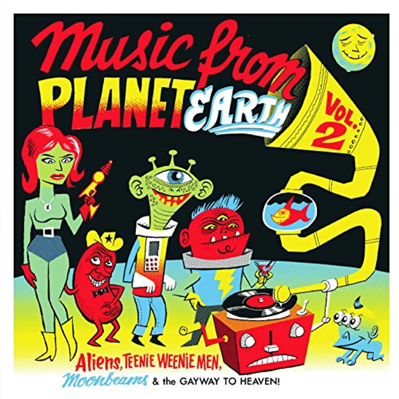 MUSIC FROM PLANET EARTH 2: ALIENS TEENIE / VARIOUS Vinyl Record