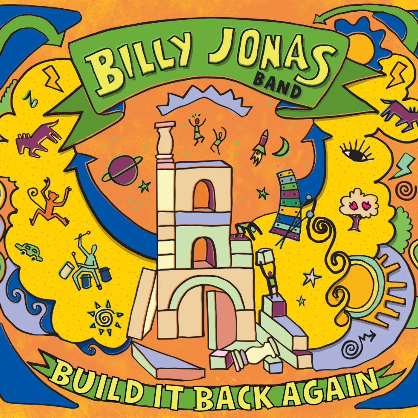 Billy Jonas BUILD IT BACK AGAIN CD