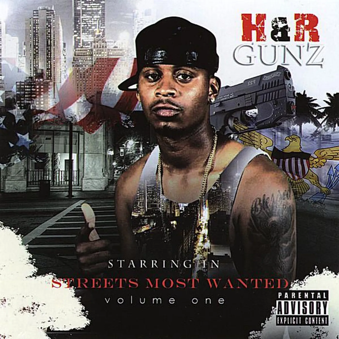 H & R Gunz STREETS MOST WANTED 1 CD