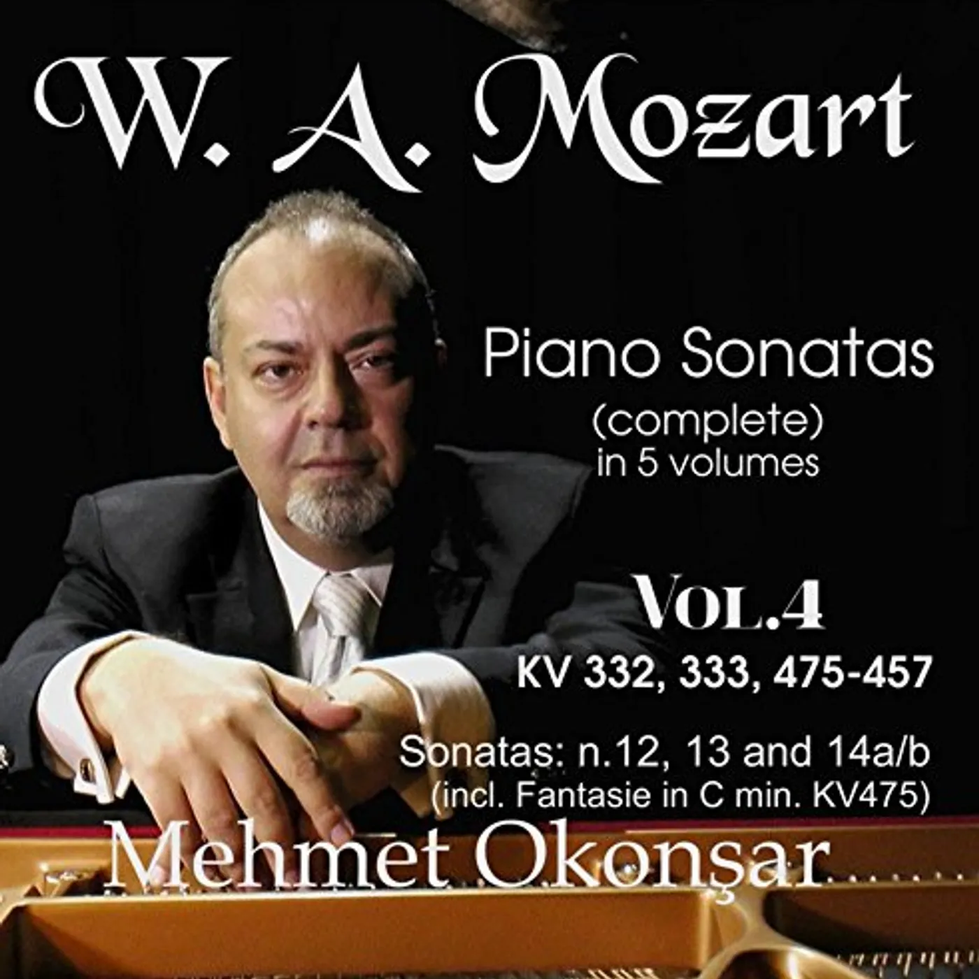 Mehmet Okonsar MOZART COMPLETE PIANO SONATAS 4 CD