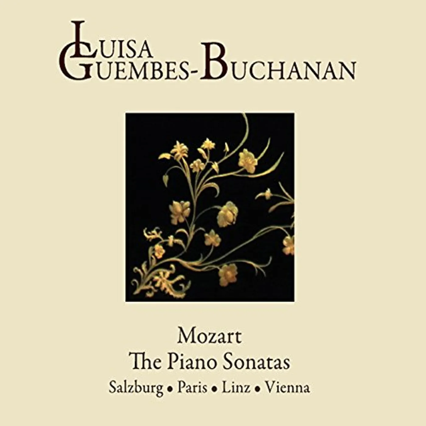 Luisa Guembes-Buchanan MOZART PIANO SONATAS CD
