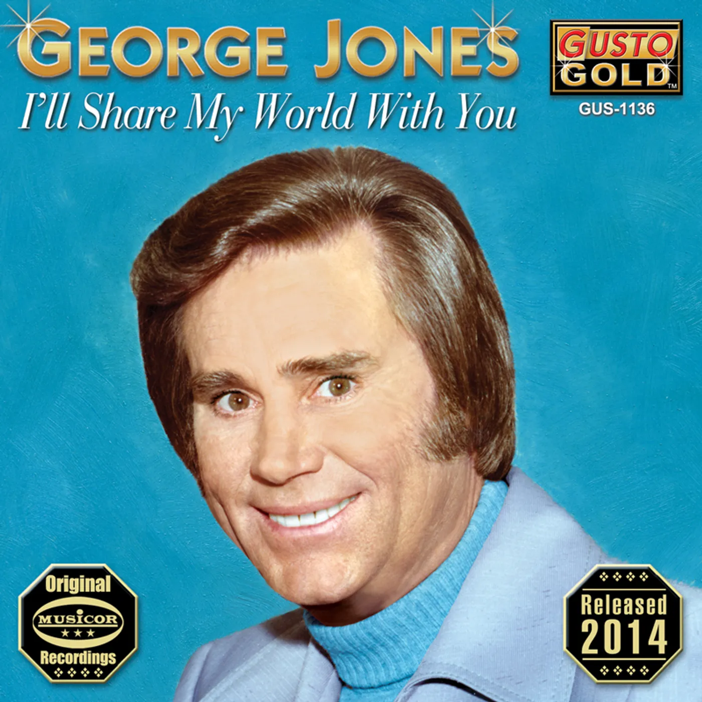 George Jones ILL SHARE MY WORLD WITH YOU CD