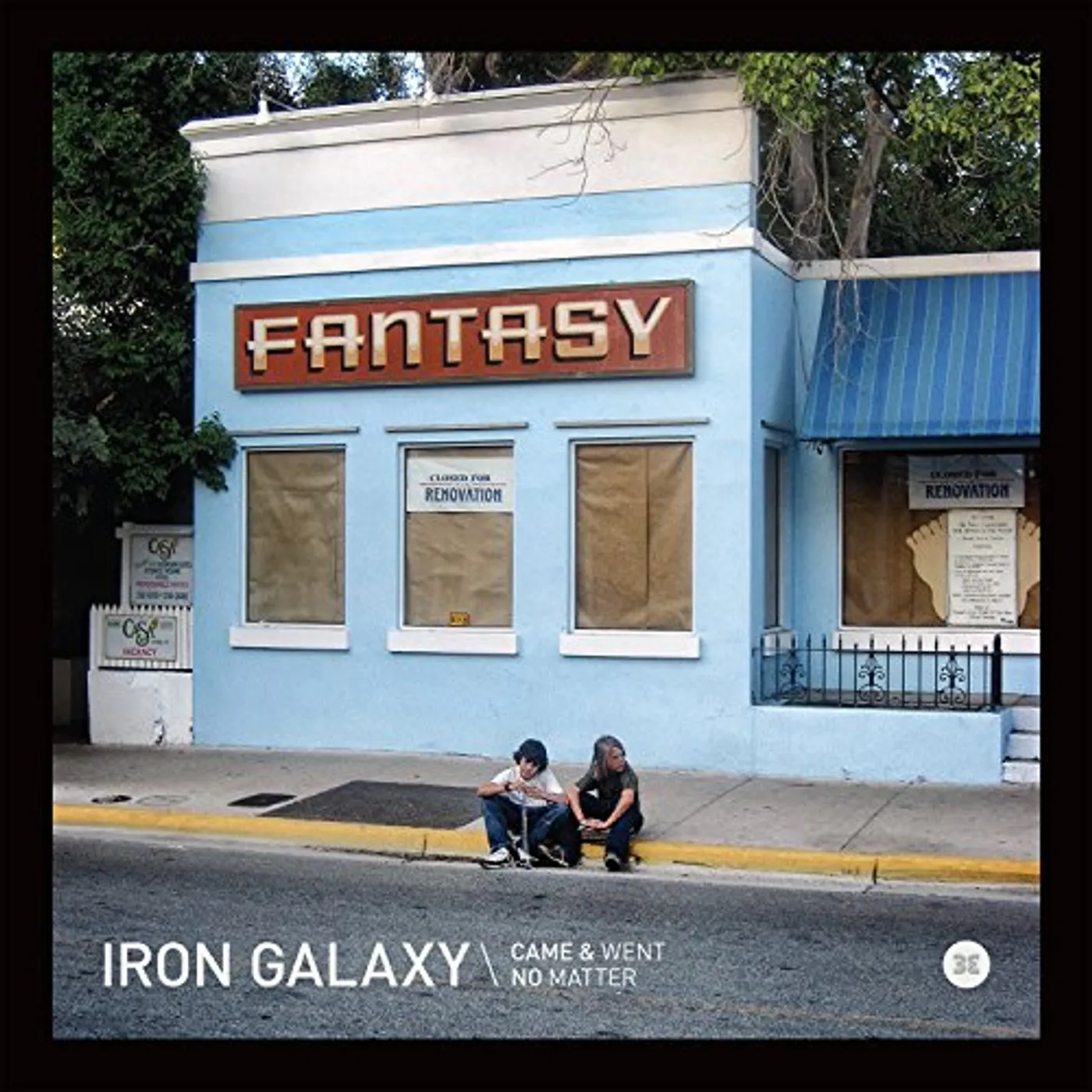 Iron Galaxy CAME & WENT / NO MATTER Vinyl Record - UK Release