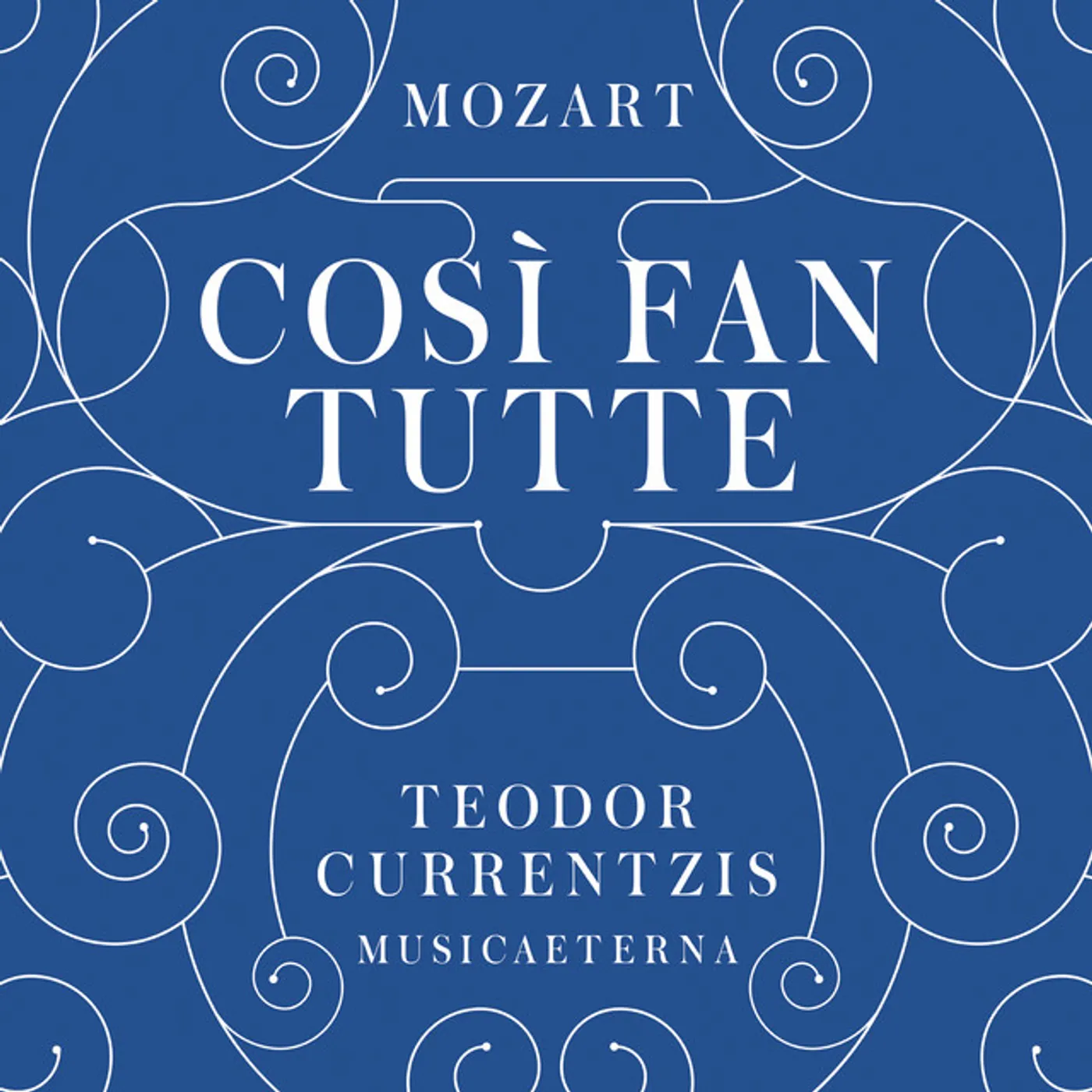 Teodor Currentzis MOZART: COSI FAN TUTTE Vinyl Record