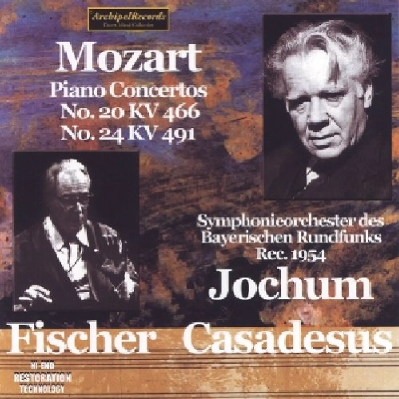 Wolfgang Amadeus Mozart KLAVIERKONZERTE 20 & 24 CD