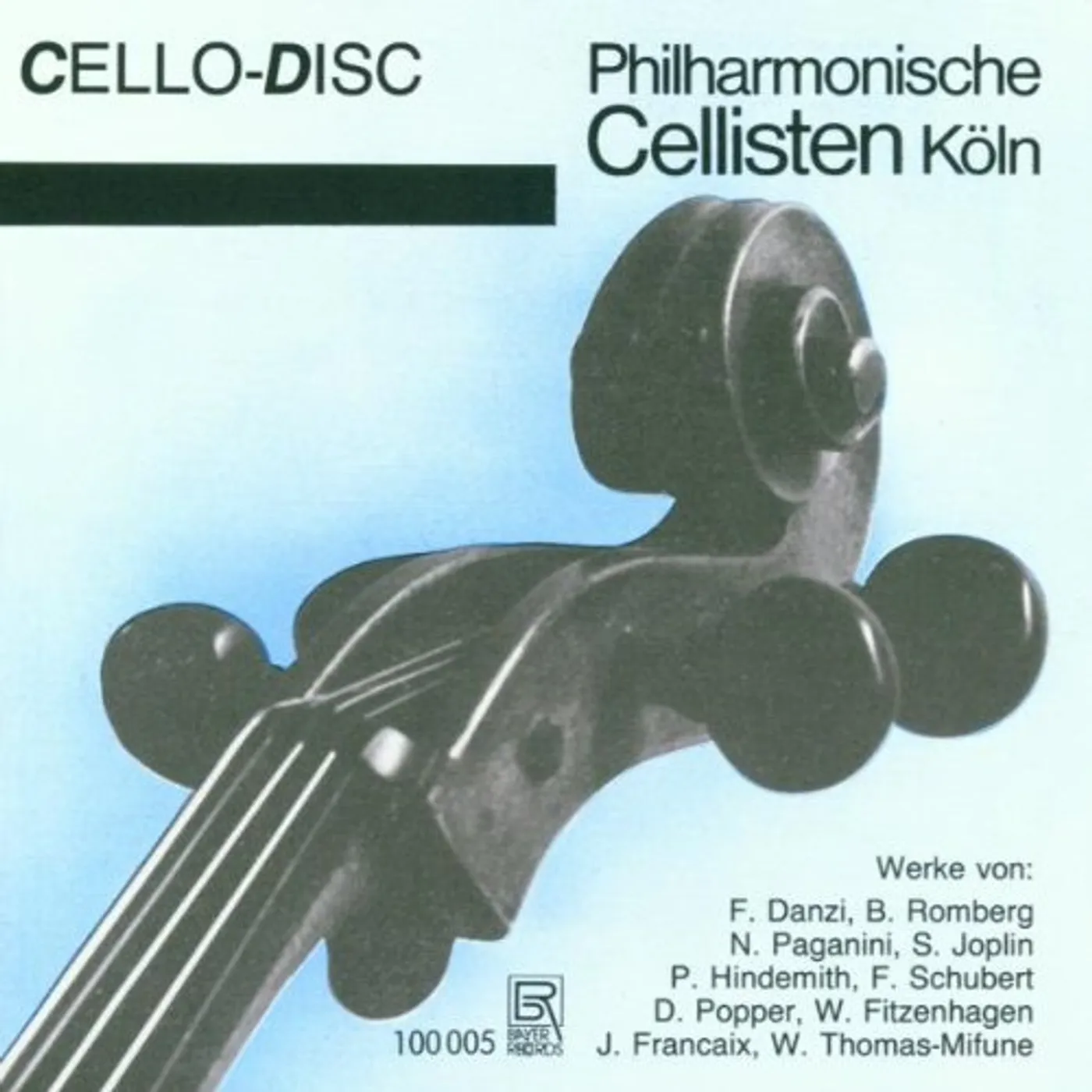 DANZI PHILHARMONISCHE CELLISTEN KOLN CD
