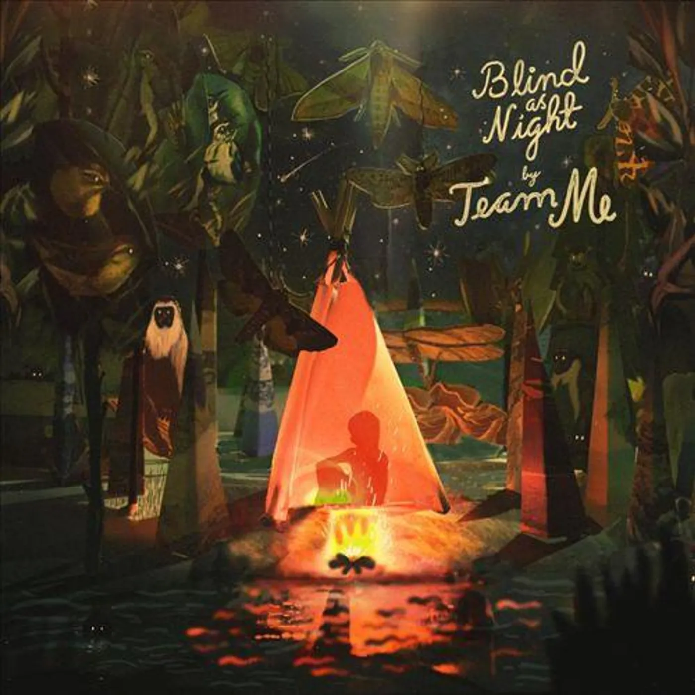 Team Me Blind as Night Vinyl Record