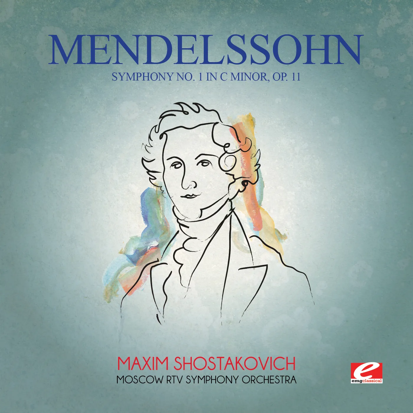 Felix Mendelssohn MENDELSSOHN: SYMPHONY NO 1 IN C MINOR OP 11 CD