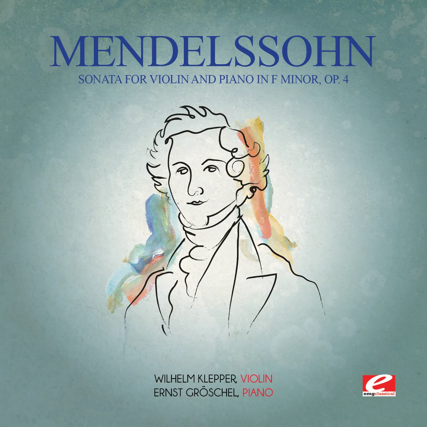 Felix Mendelssohn MENDELSSOHN: SONATA FOR VIOLIN & PIANO IN F MINOR CD