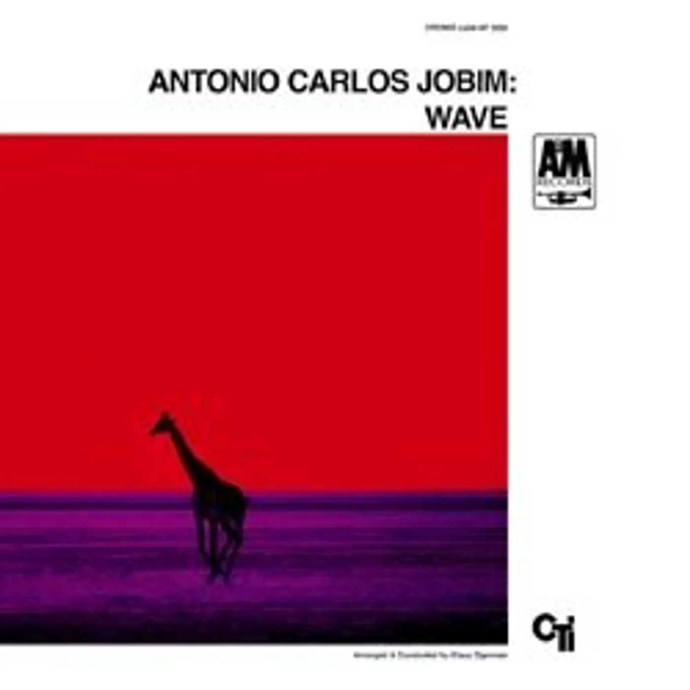 Jobin Antonio Carlos WAVE Vinyl Record - Gatefold Sleeve, 180 Gram Pressing