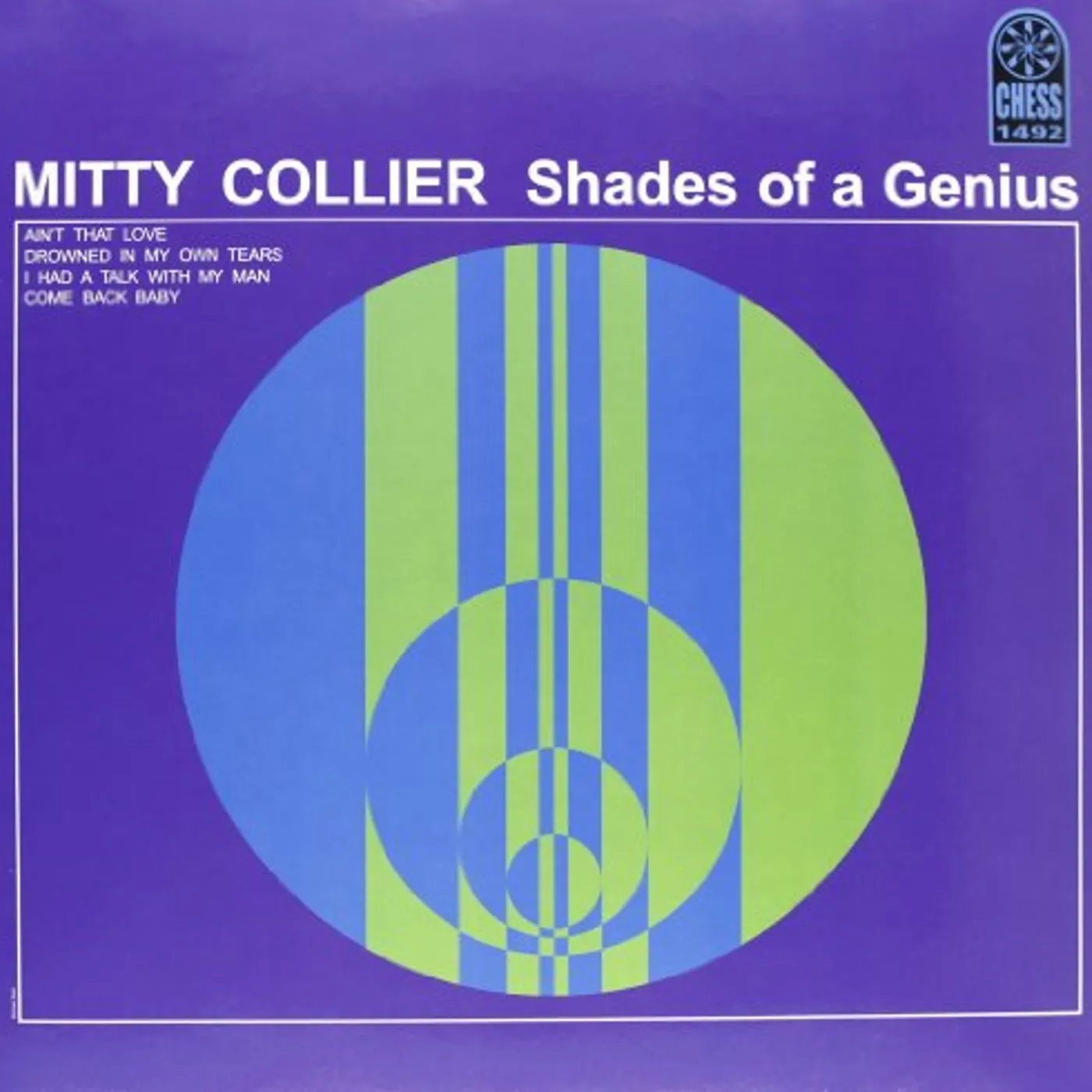 Mitty Collier SHADES OF A GENIUS Vinyl Record - 180 Gram Pressing