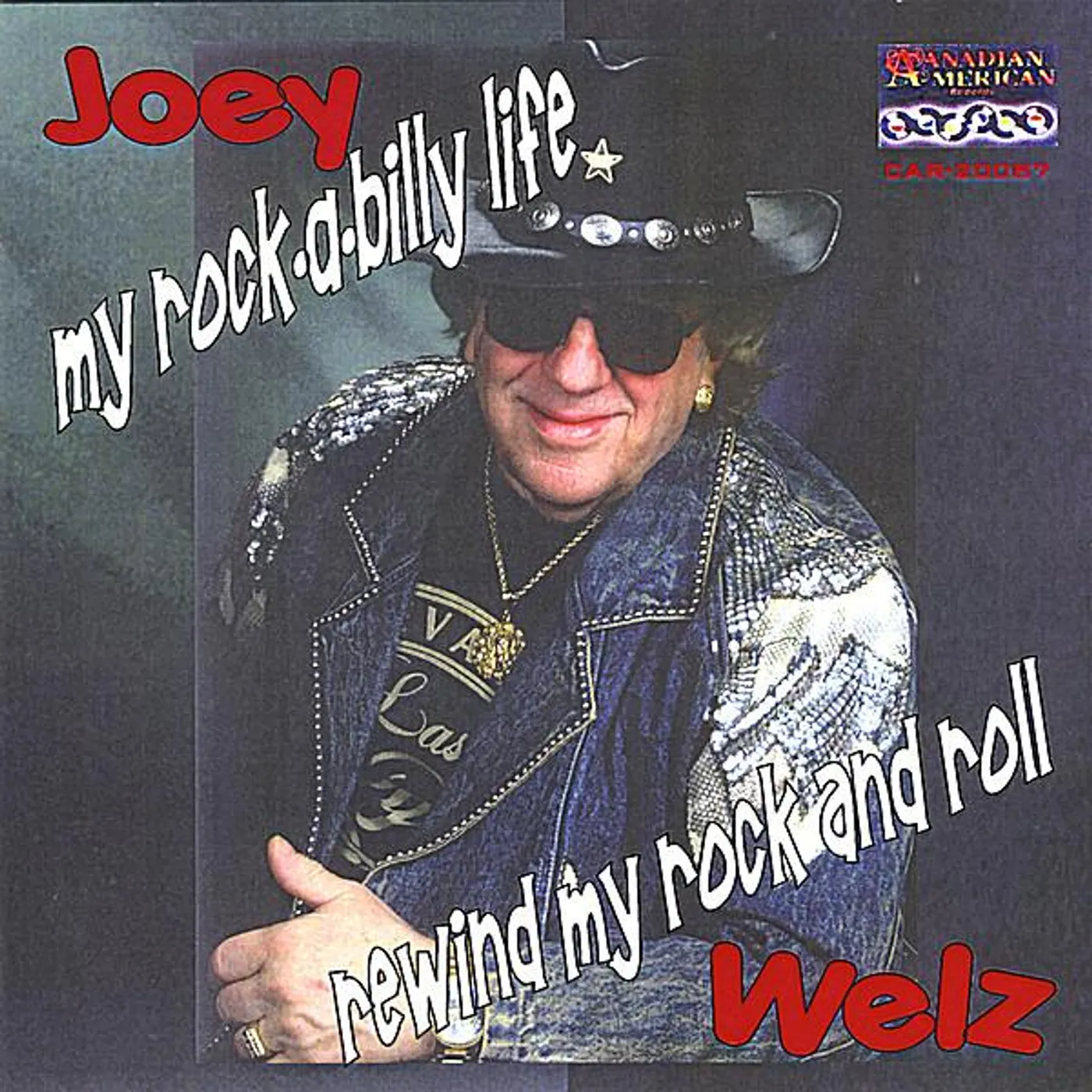 Joey Welz REWIND MY ROCK AND ROLL/MY ROCK-A-BILLY LIFE CD