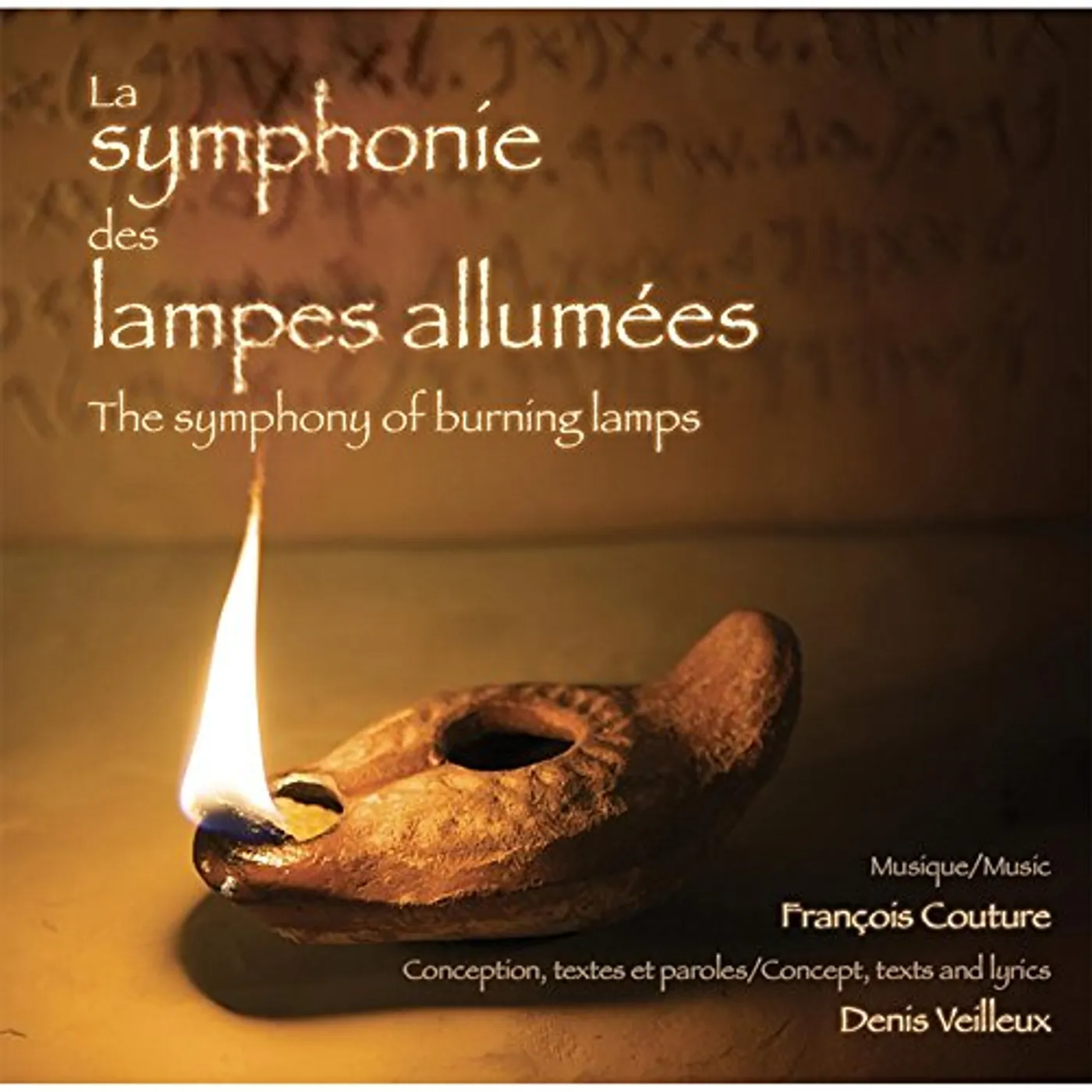 Francois Couture LA SYMPHONIE DES LAMPES ALLUMEES CD