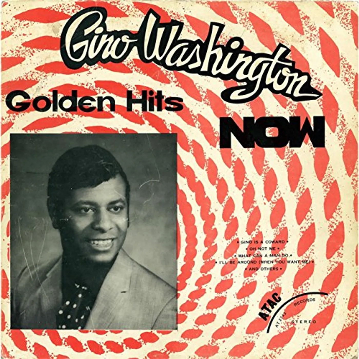 GINO WASHINGTON GOLDEN HITS NOW CD