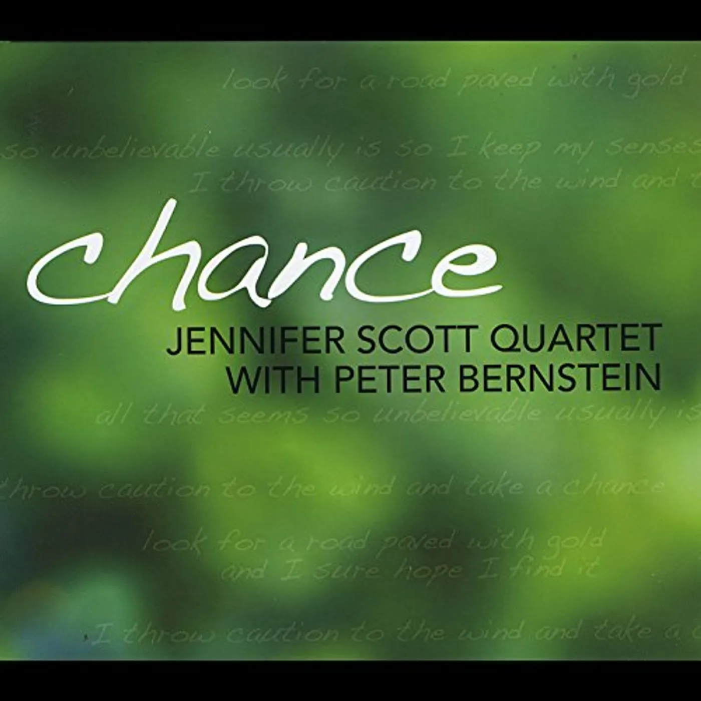 Jennifer Scott CHANCE CD