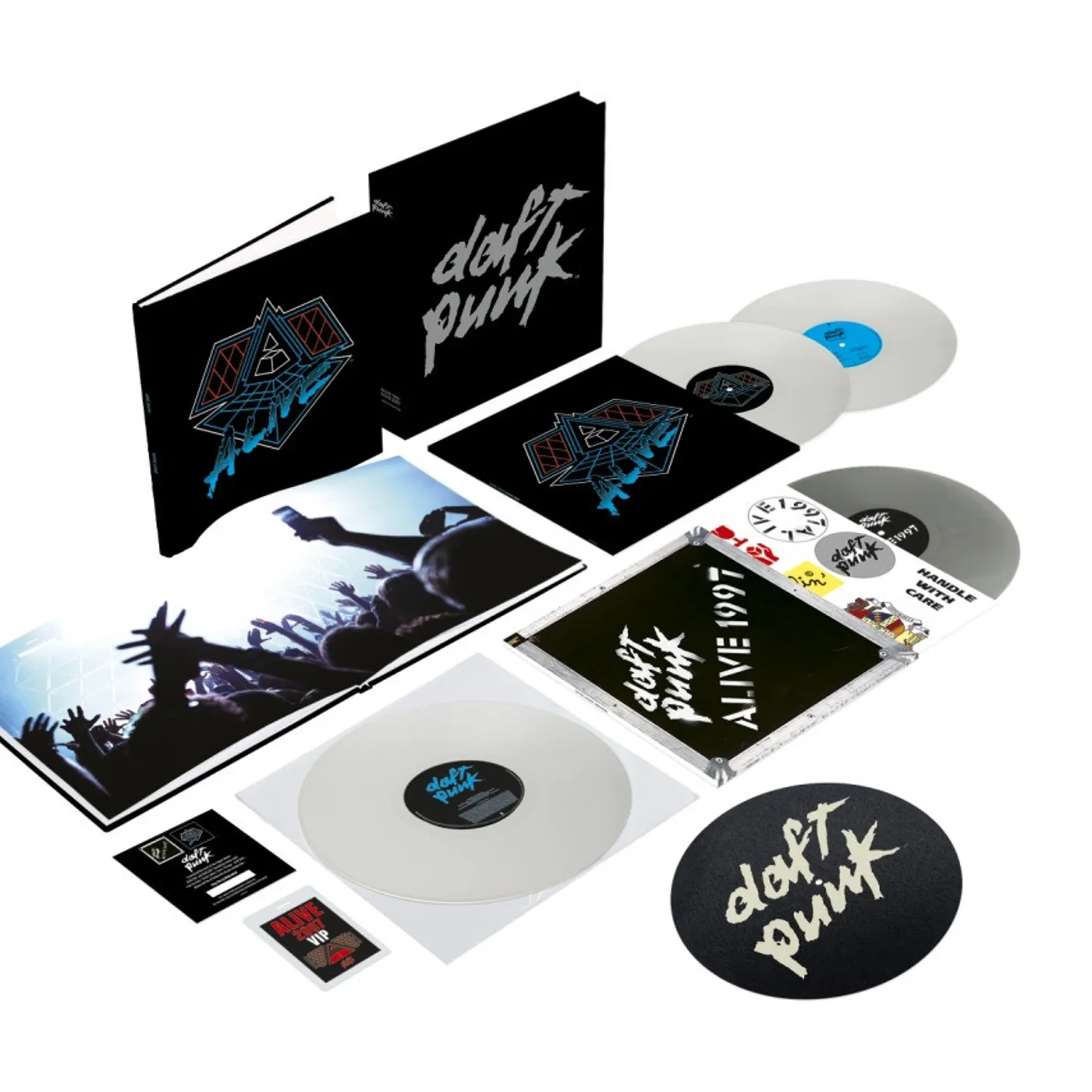 Daft Punk Alive 1997 + Alive 2007 Vinyl Record