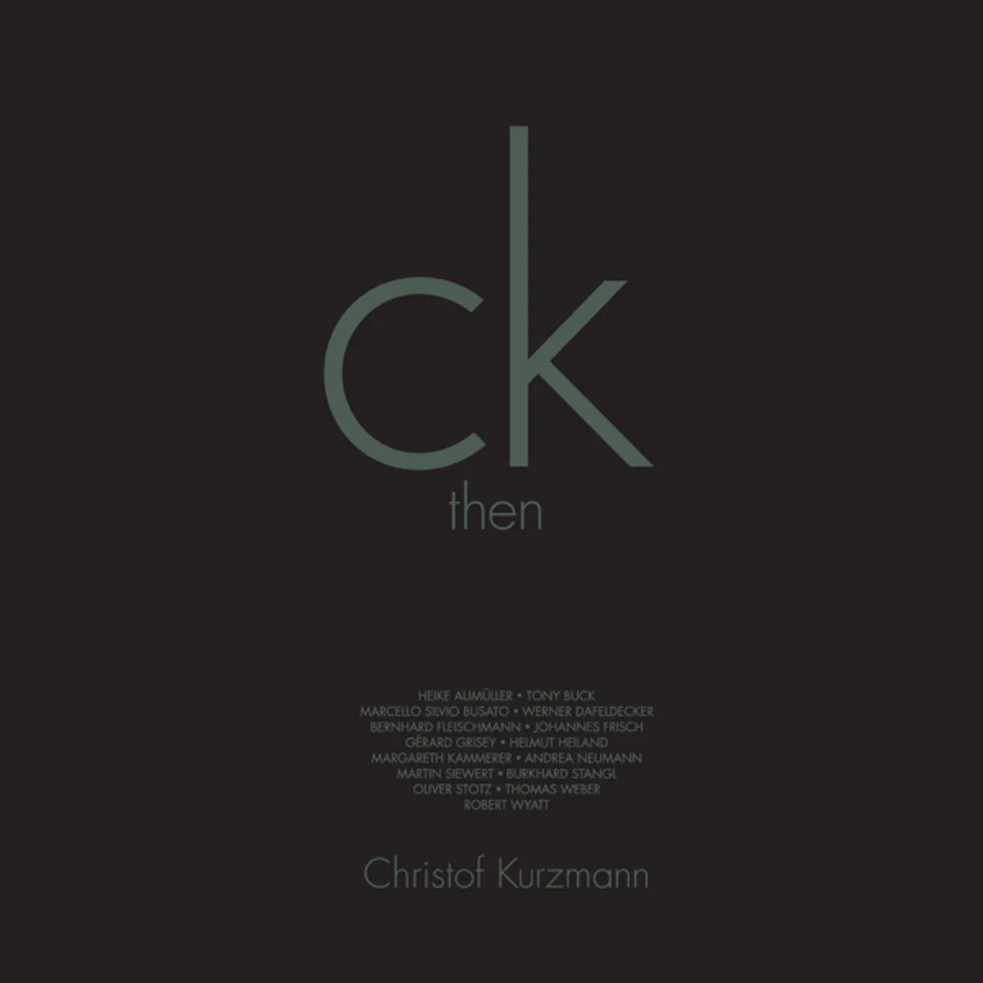 Christof Kurzmann THEN & NOW Vinyl Record