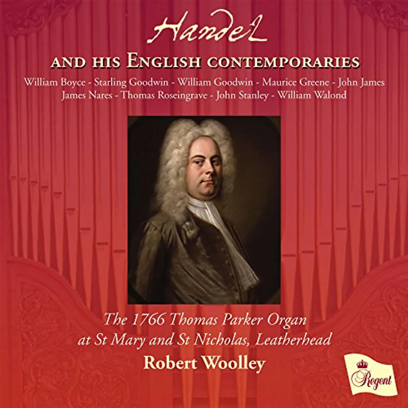 Robert Woolley HANDEL & HIS ENGLISH CONTEMPORARIES CD