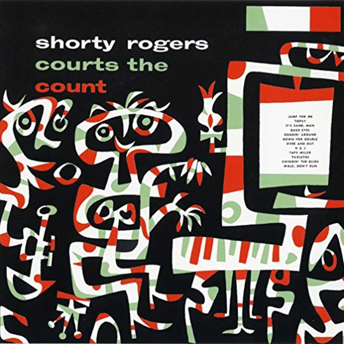Shorty Rogers COURTS THE COUNT: LIMITED EDITION CD