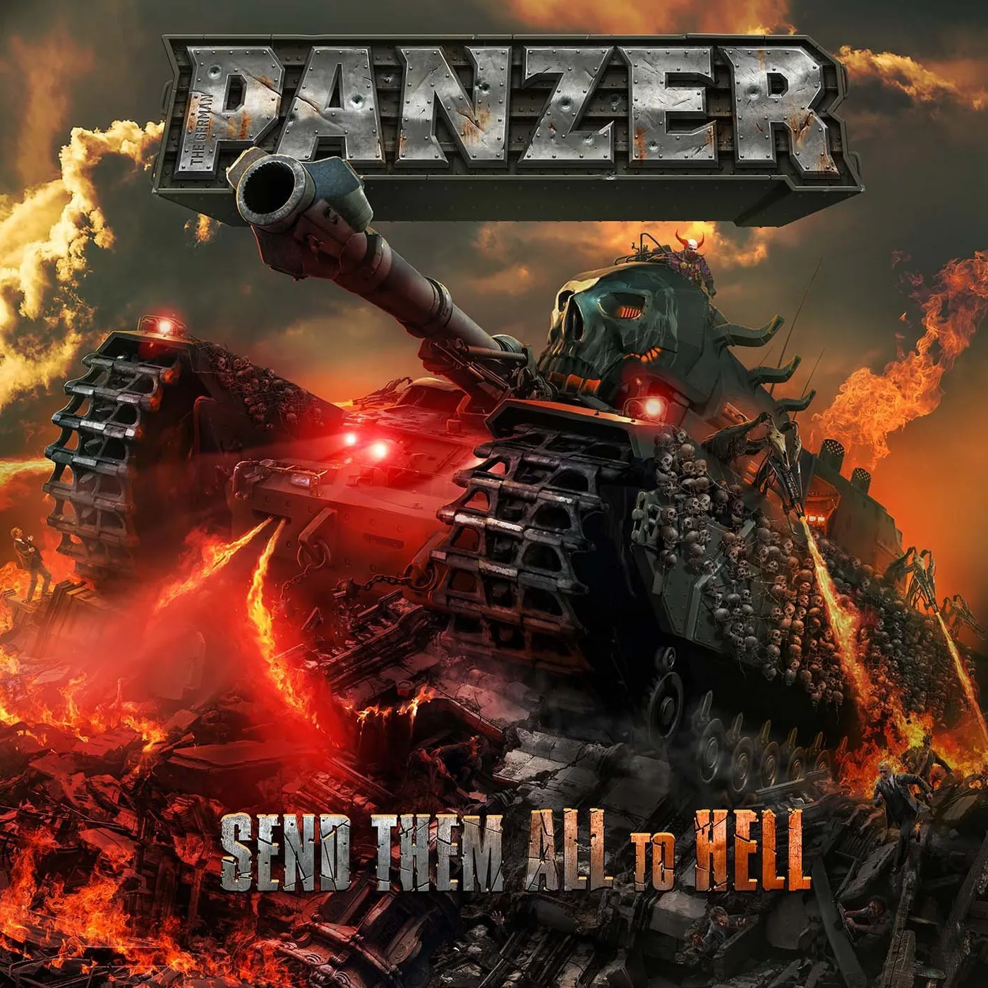 The German Panzer Send Them All To Hell Vinyl Record