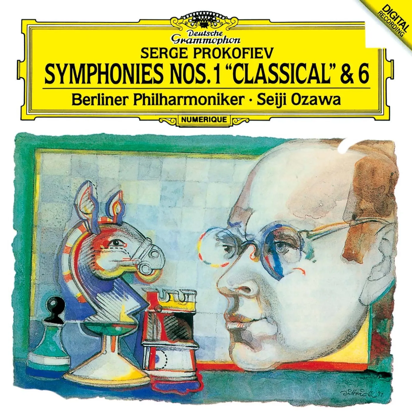 Seiji Ozawa PROKOVIEF: SYMPHONIES NO. 1. NO. 2 CD