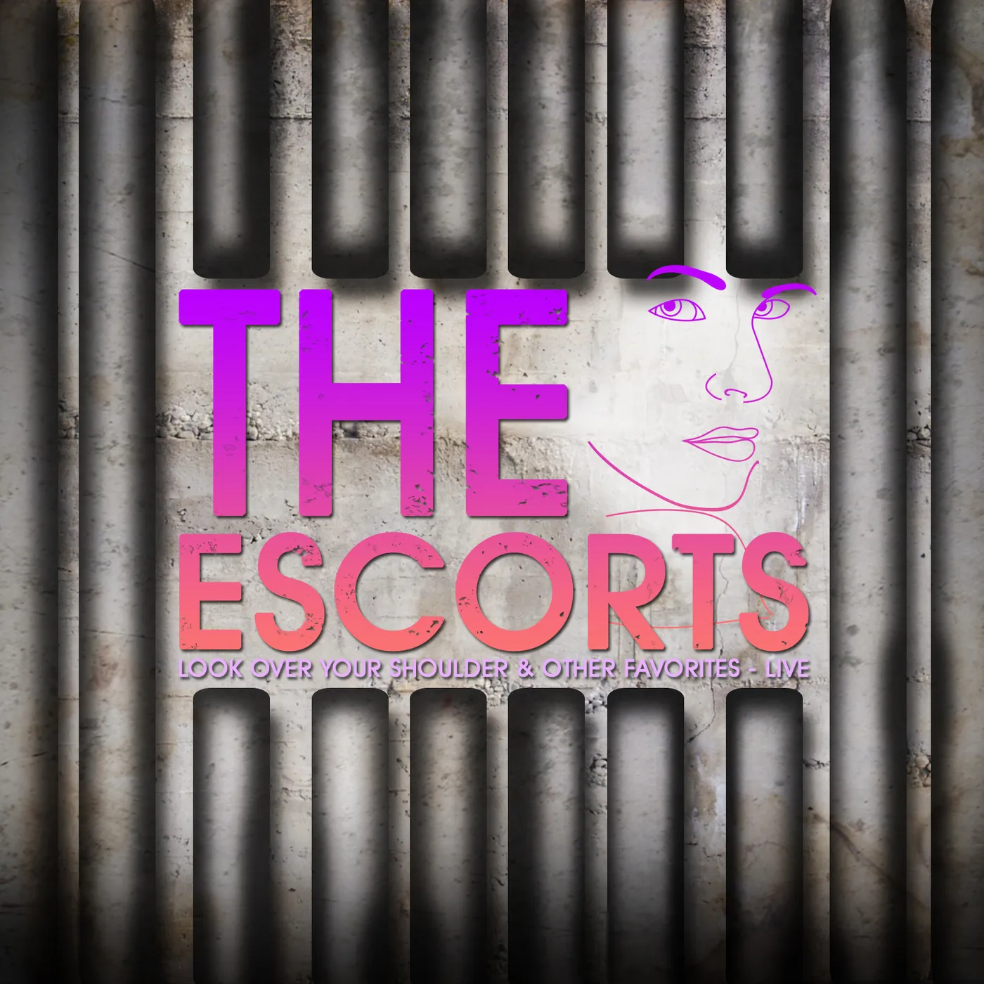The Escorts LOOK OVER YOUR SHOULDER: LIVE CD