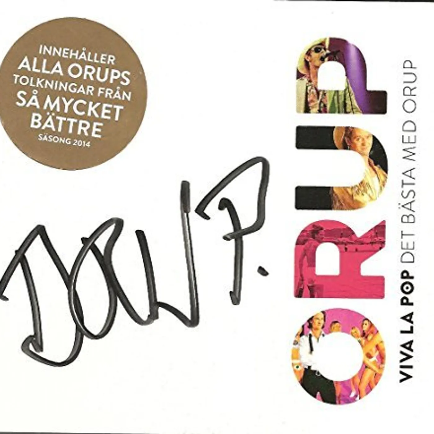 VIVA LA POP-DET BASTA MED ORUP CD