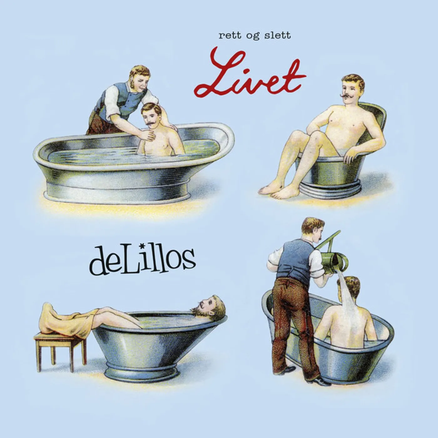 deLillos Rett og slett livet Vinyl Record