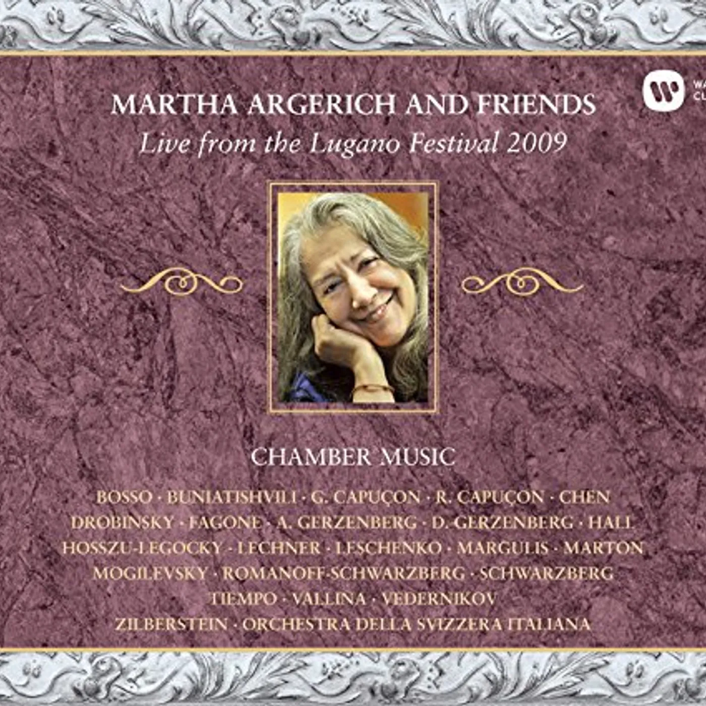 Martha Argerich LIVE FROM THE LUGANO FESTIVAL 2009 CD