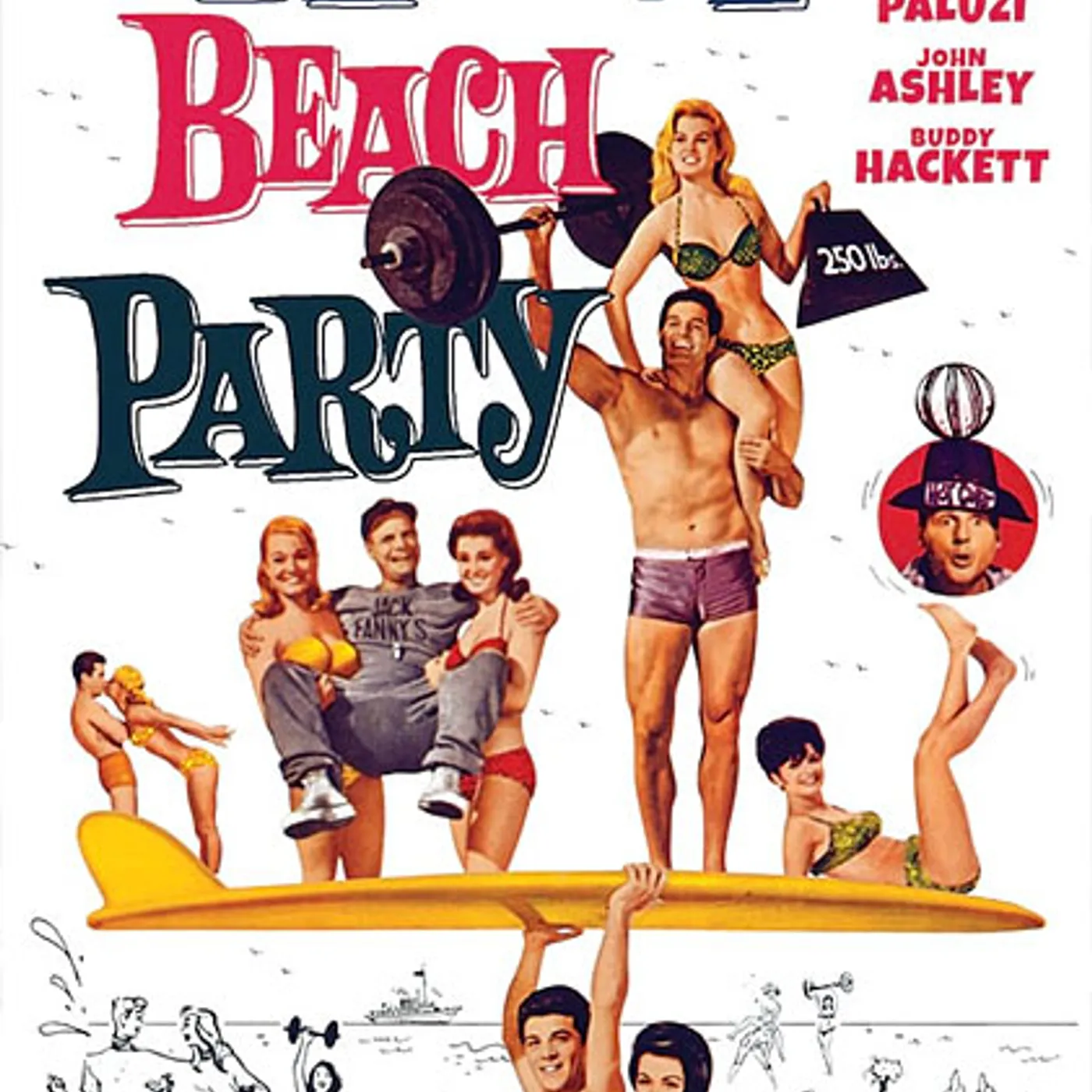 MUSCLE BEACH PARTY DVD