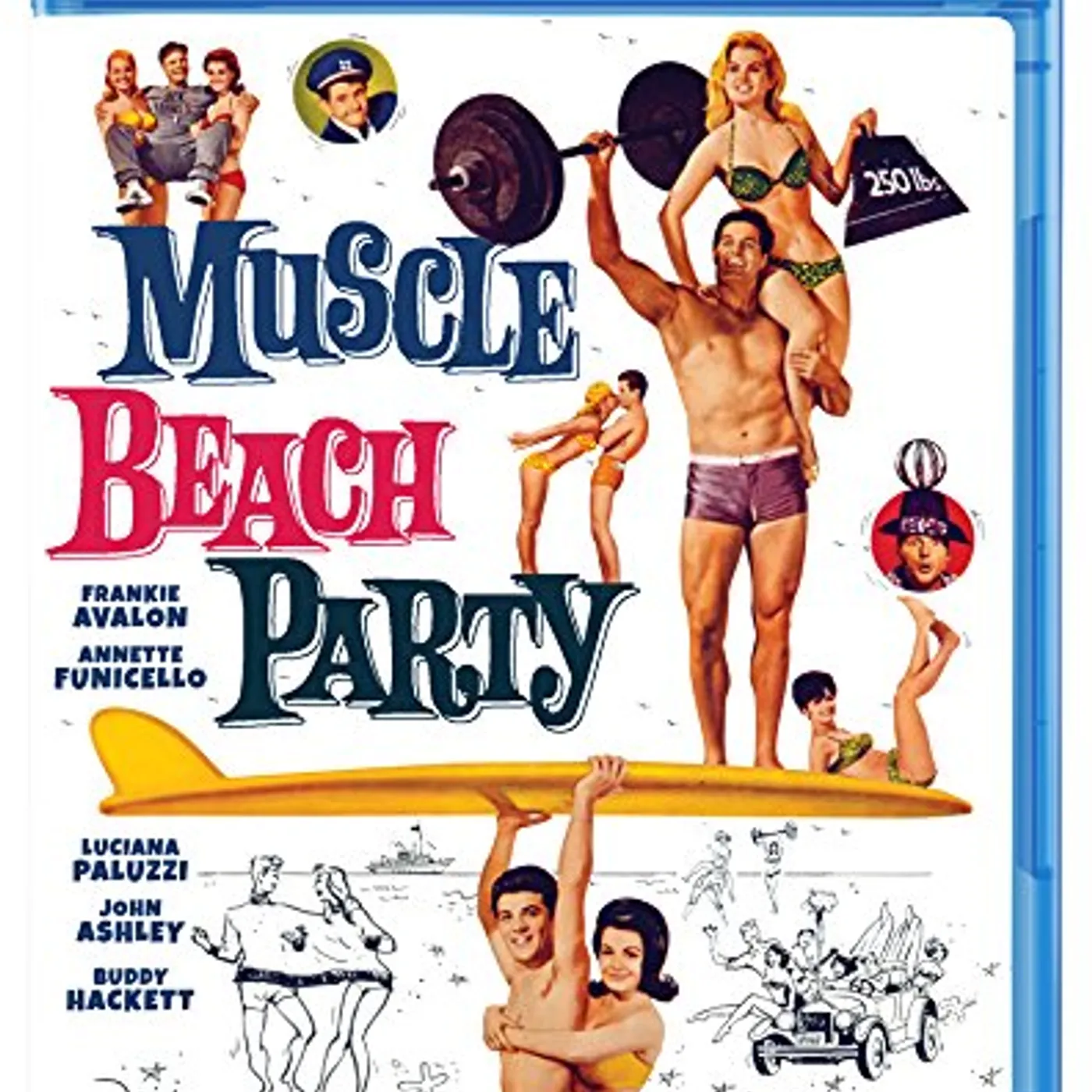 MUSCLE BEACH PARTY Blu-ray