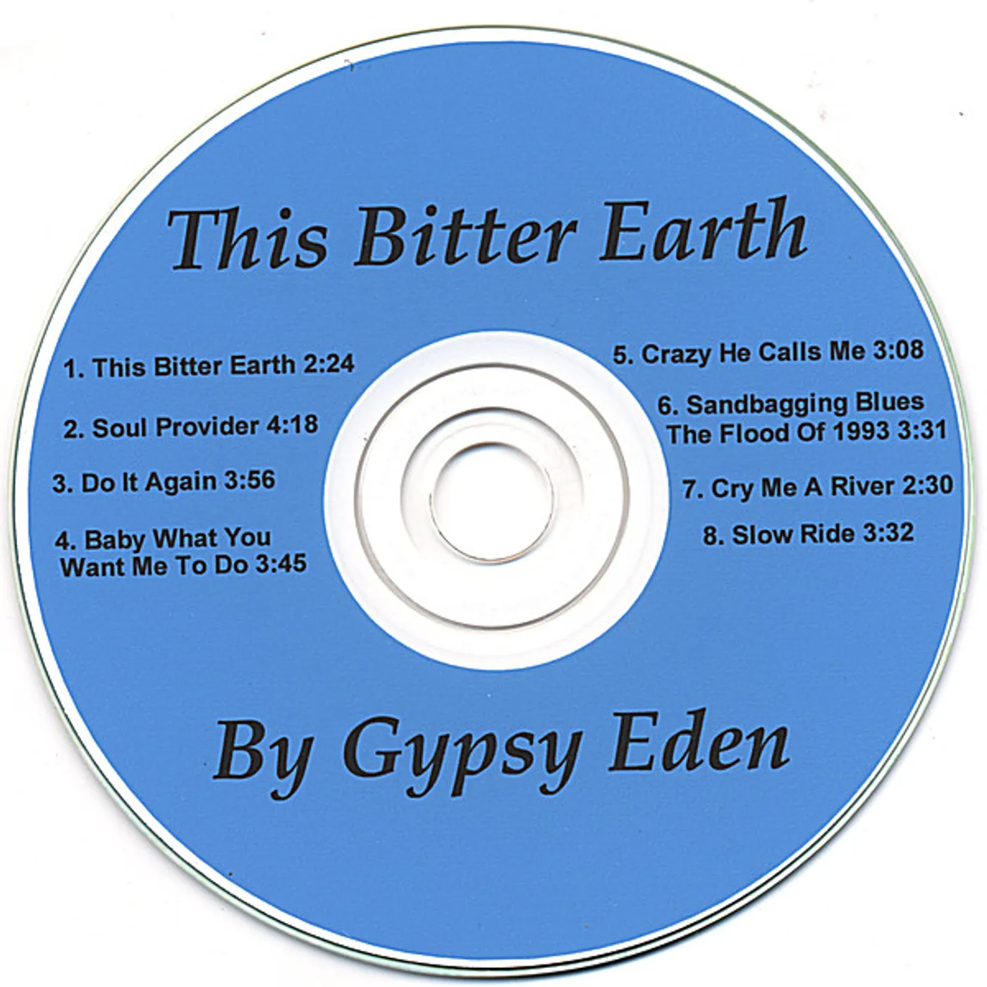 Gypsy Eden THIS BITTER EARTH CD