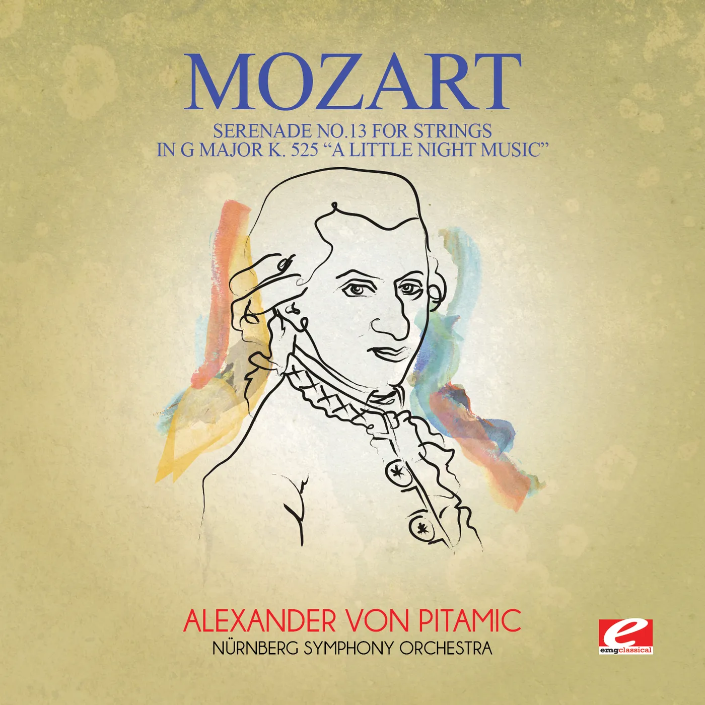 Wolfgang Amadeus Mozart SERENADE NO. 13 FOR STRINGS IN G MAJOR K. 525 A CD