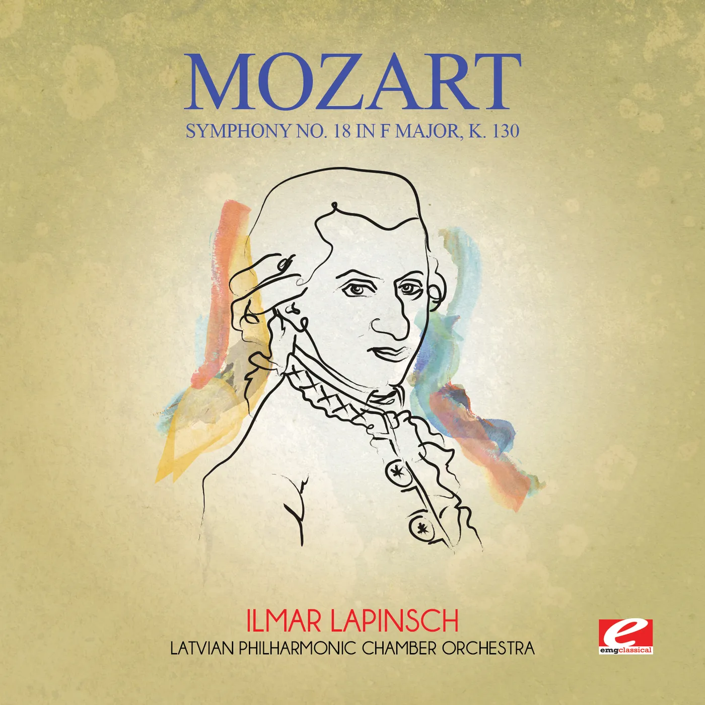 Wolfgang Amadeus Mozart SYMPHONY NO. 18 IN F MAJOR K. 130 CD