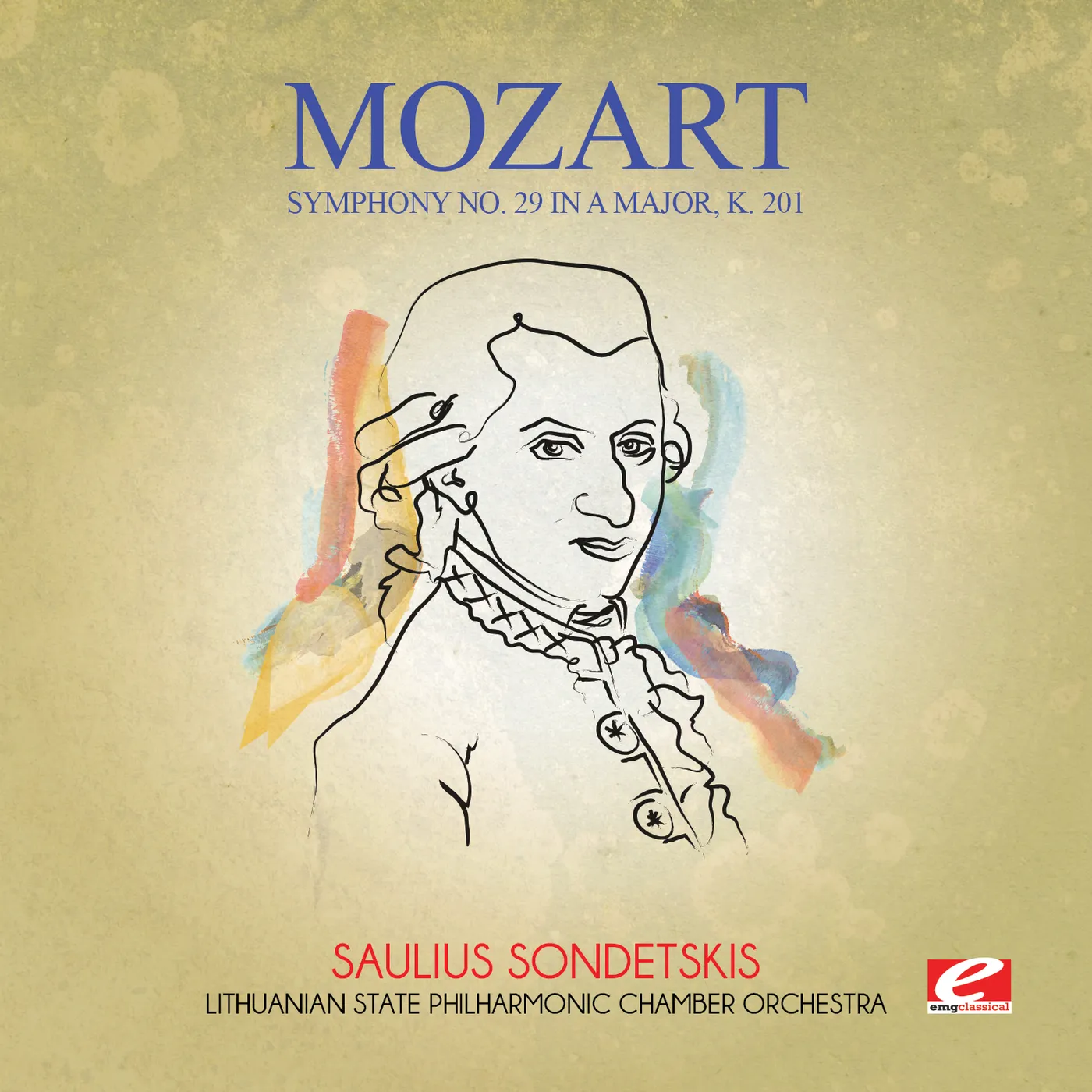 Wolfgang Amadeus Mozart SYMPHONY NO. 29 IN A MAJOR K. 201 CD