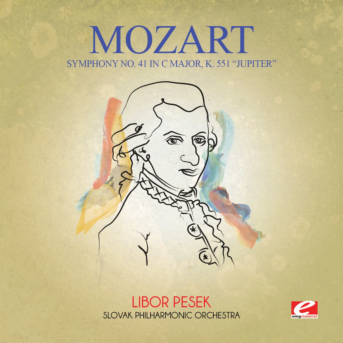 Wolfgang Amadeus Mozart SYMPHONY NO. 41 IN C MAJOR K. 551 JUPITER CD