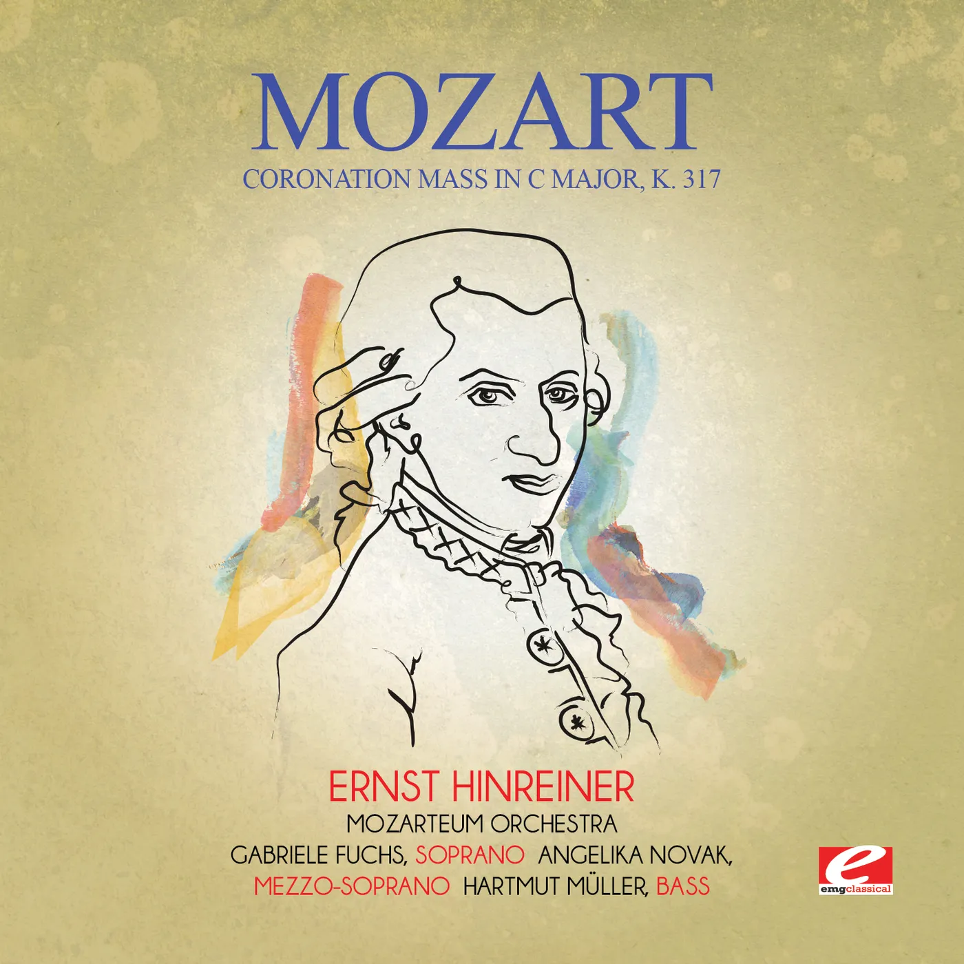 Wolfgang Amadeus Mozart CORONATION MASS IN C MAJOR K. 317 CD