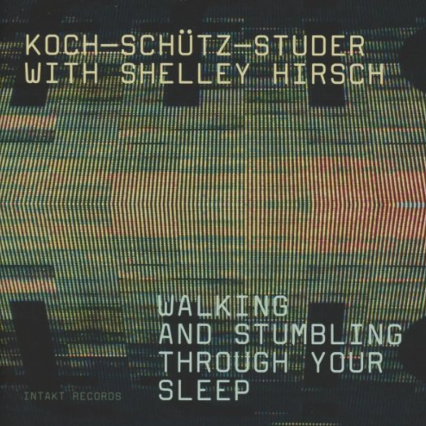 Hans Koch WALKING STUMBLING SLEEP CD