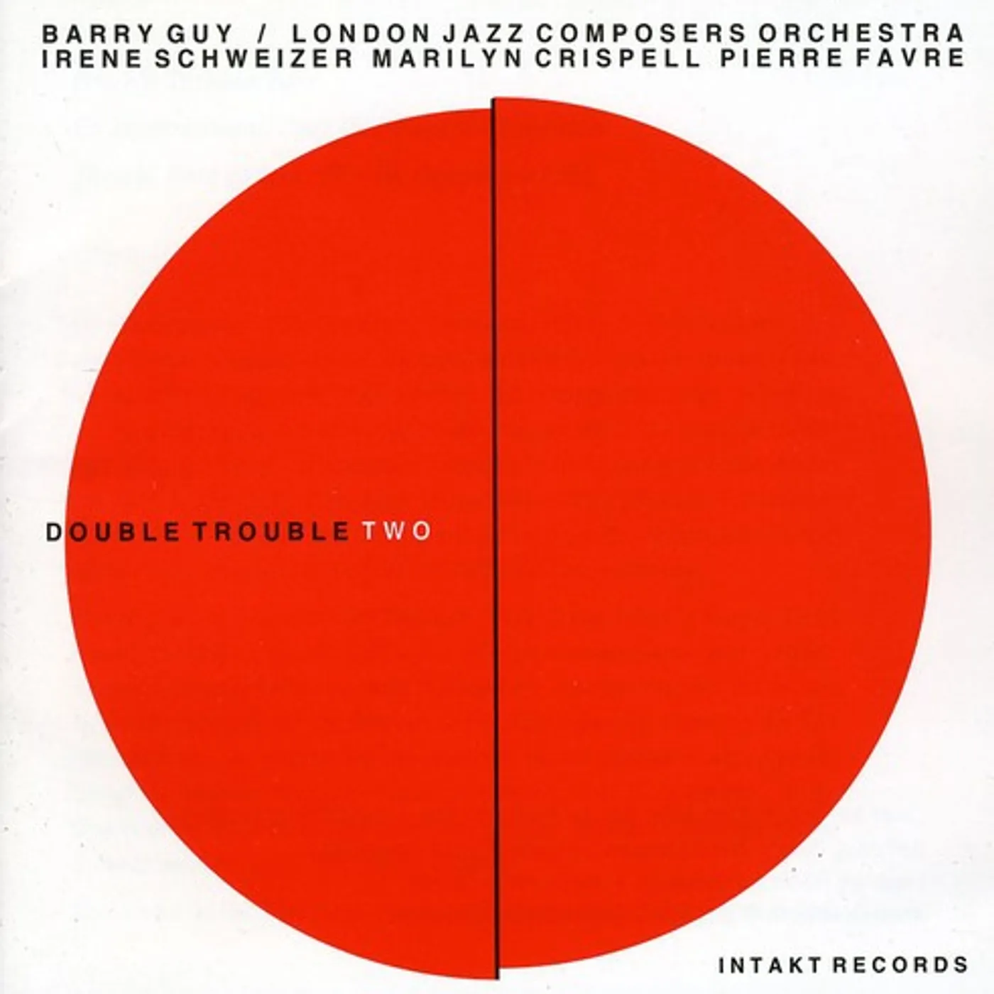 Barry Guy DOUBLE TROUBLE TWO CD