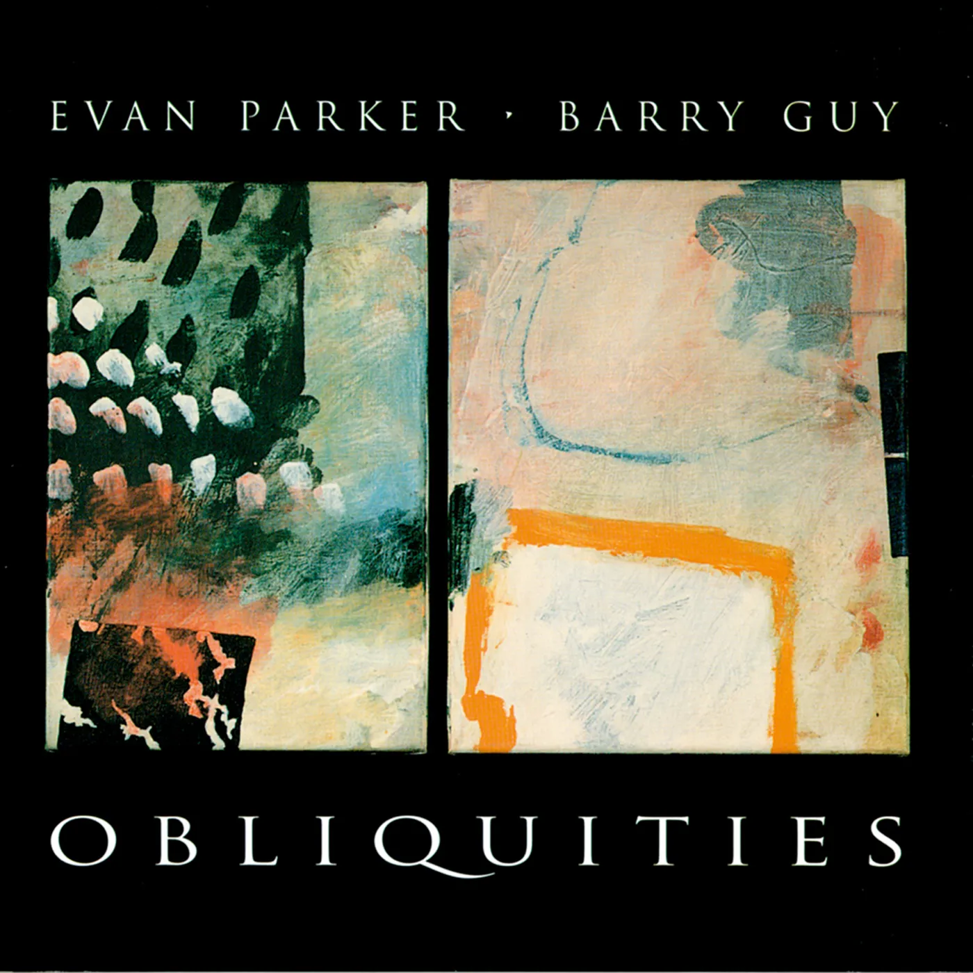 Evan Parker OBLIQUITIES CD