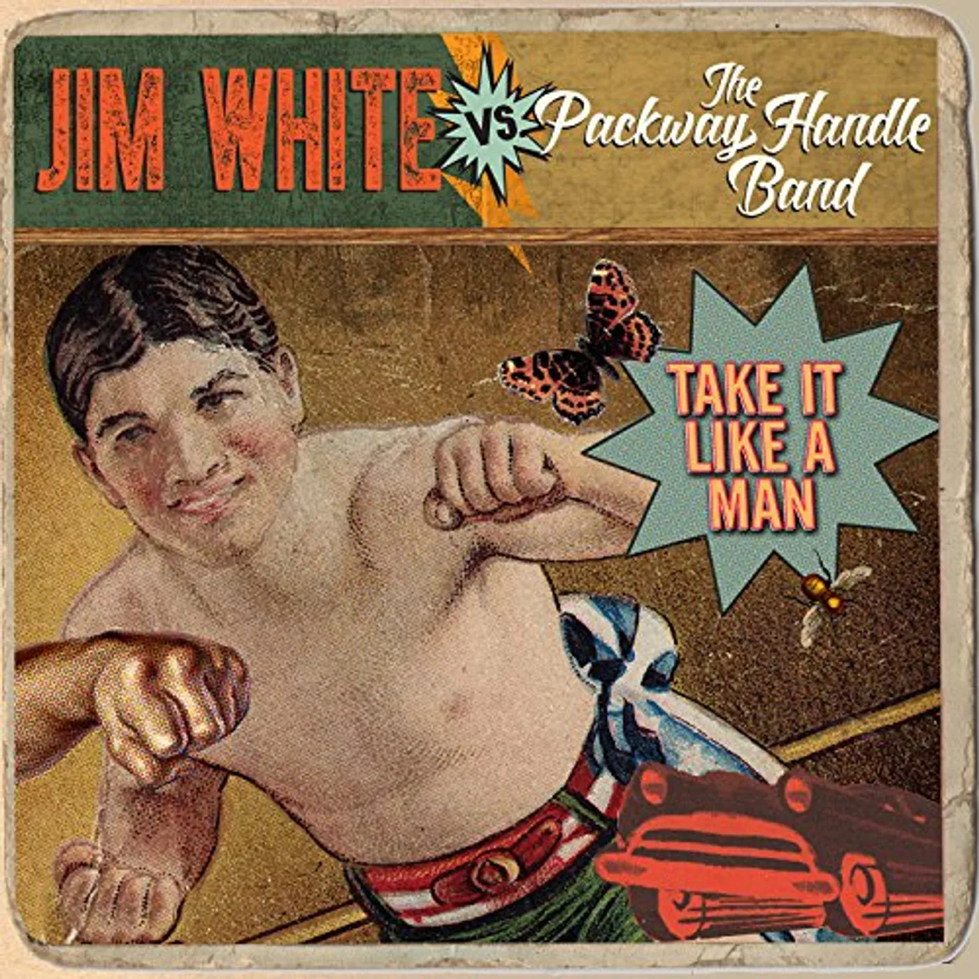 Jim White vs. The Packway Handle Band Take It Like A Man Vinyl Record
