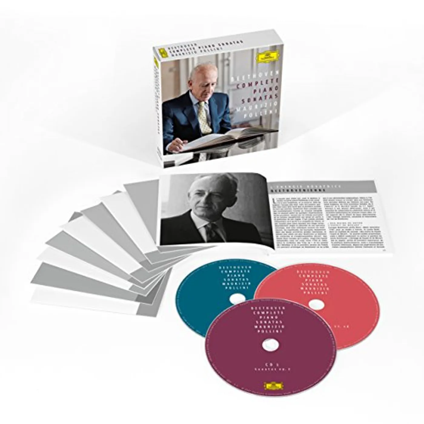 Beethoven / Maurizio Pollini COMPLETE PIANO SONATAS CD