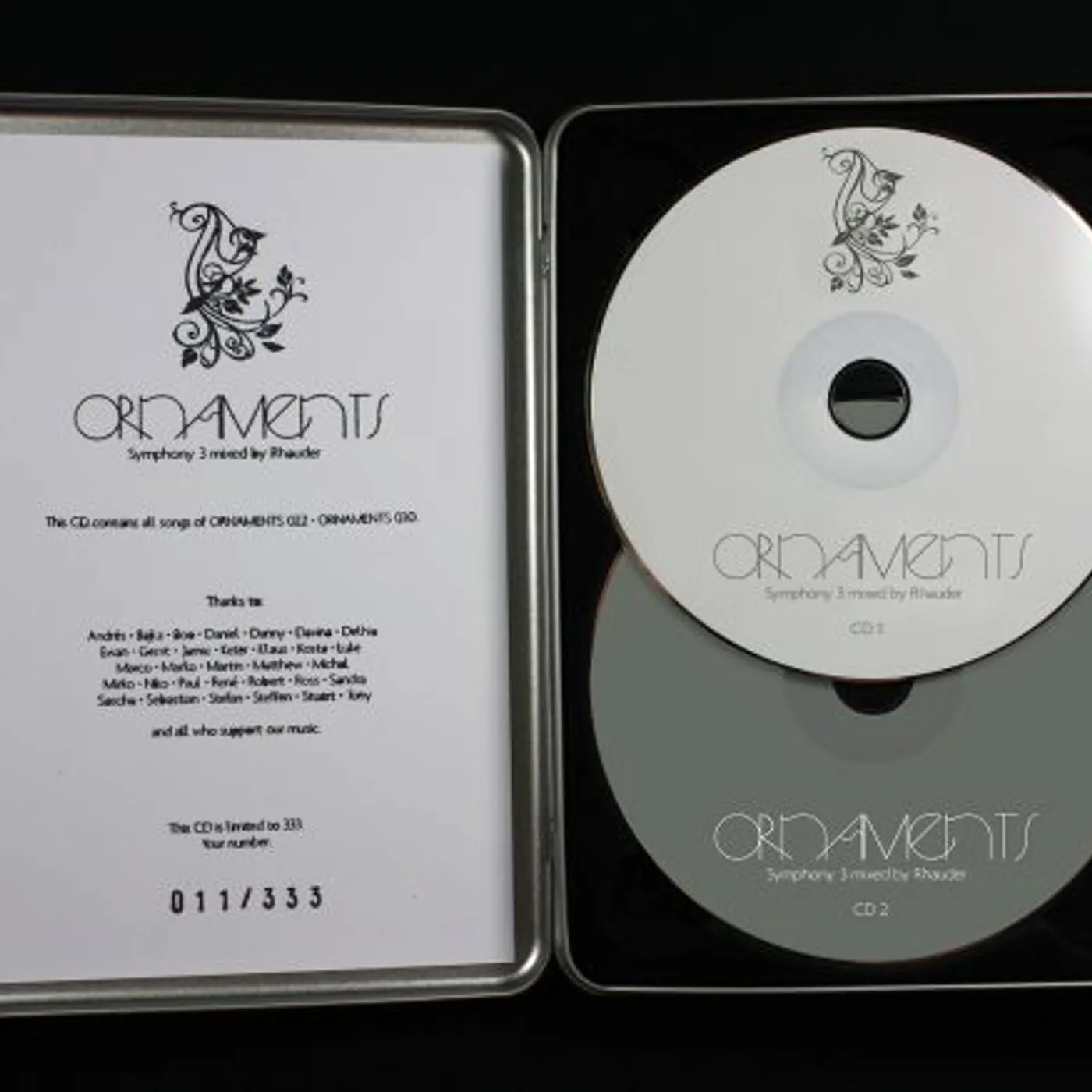 Rhauder ORNAMENTS SYMPHONY 3 CD